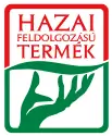 Hazai feldolgozású termék logó.